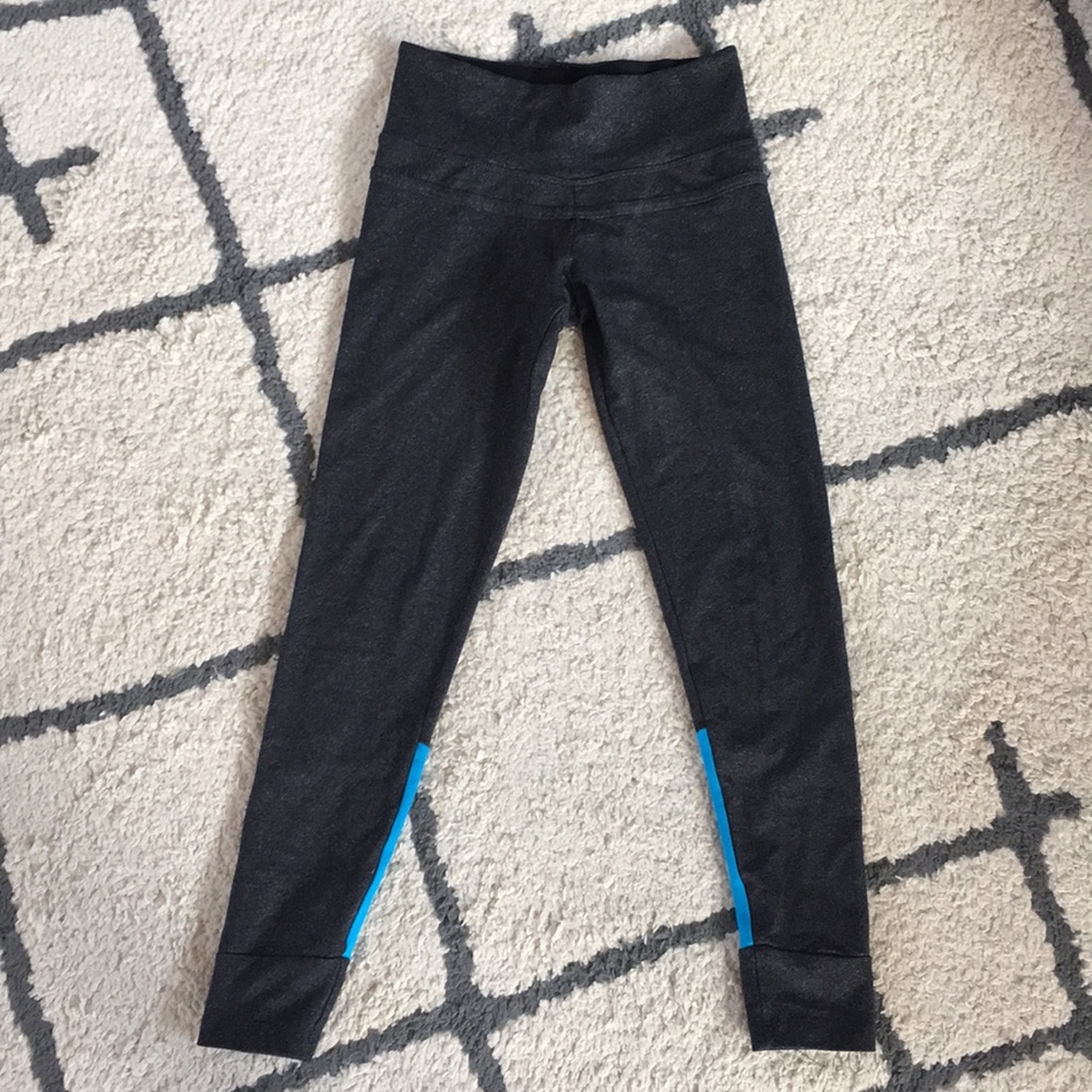 Strut This | grey and blue workout pants